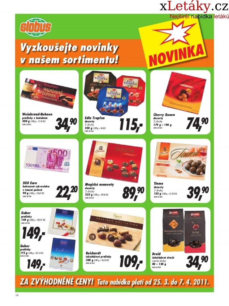leták Globus leták strana 1 leták Globus leták strana 1