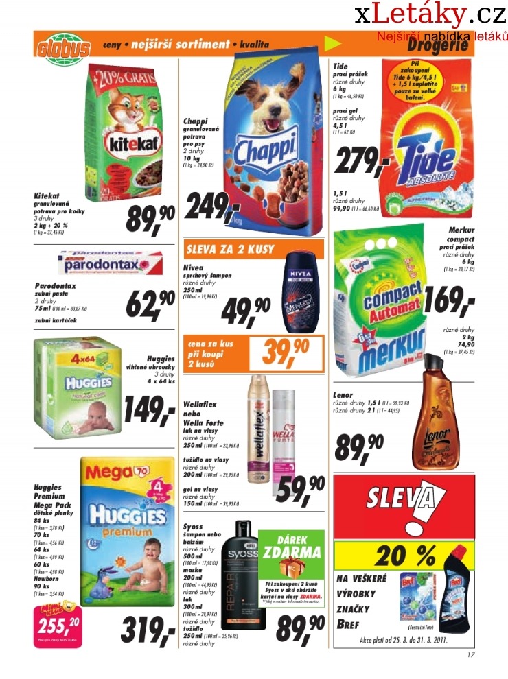 leták Globus leták strana 1 leták Globus leták strana 1