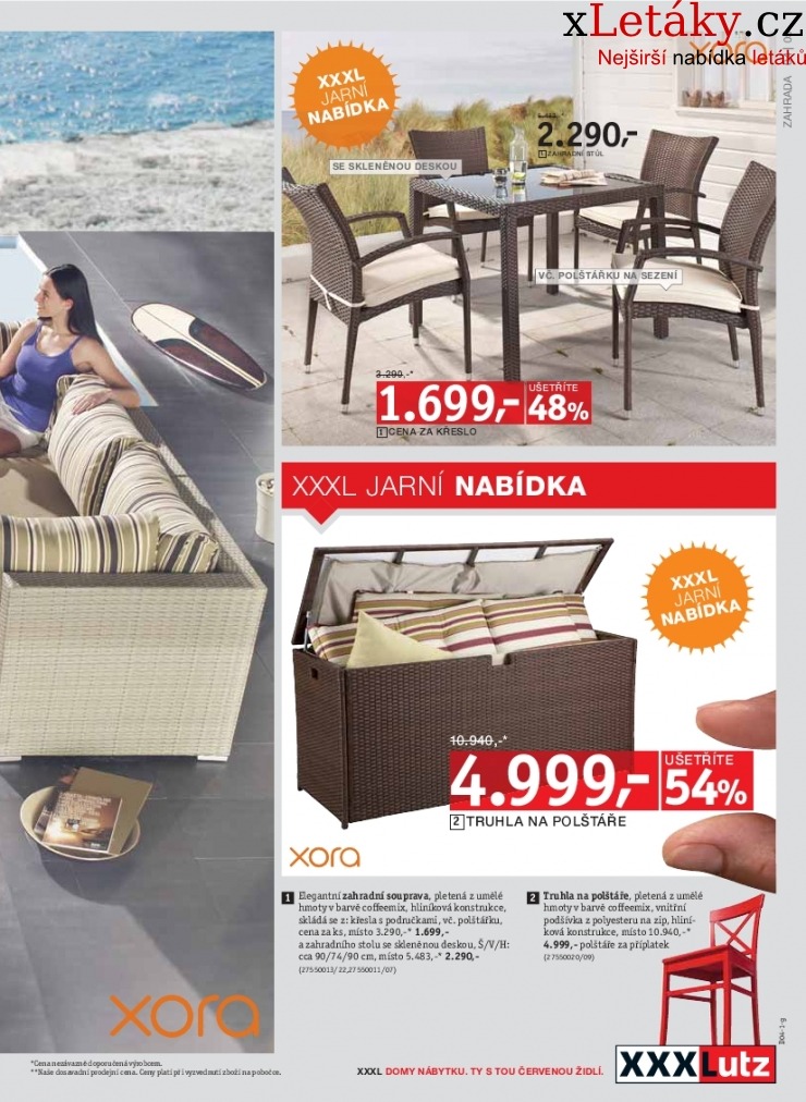 leták XXXLutz akční leták strana 1 leták XXXLutz akční leták strana 1