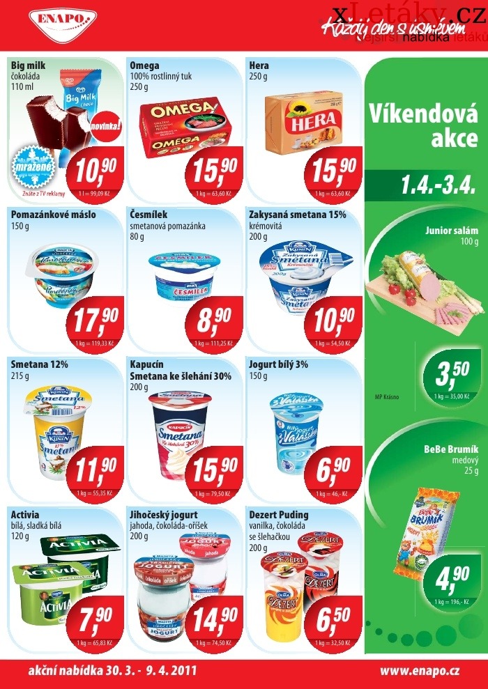 leták ENAPO akční leták strana 1 leták ENAPO akční leták strana 1