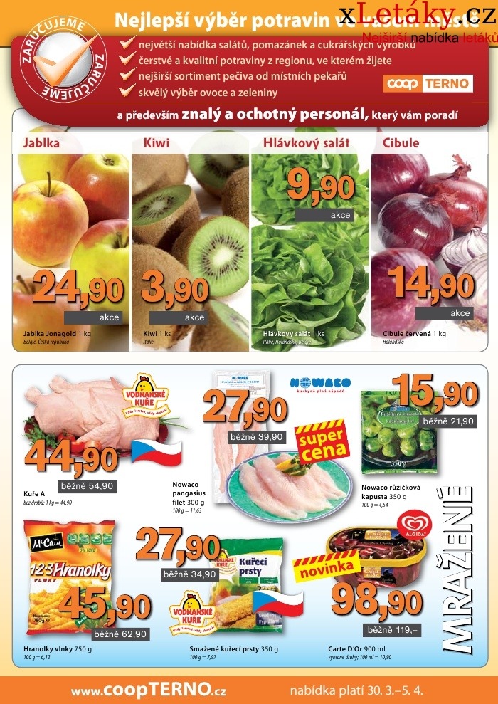 leták COOP aktuální leták strana 1 leták COOP aktuální leták strana 1