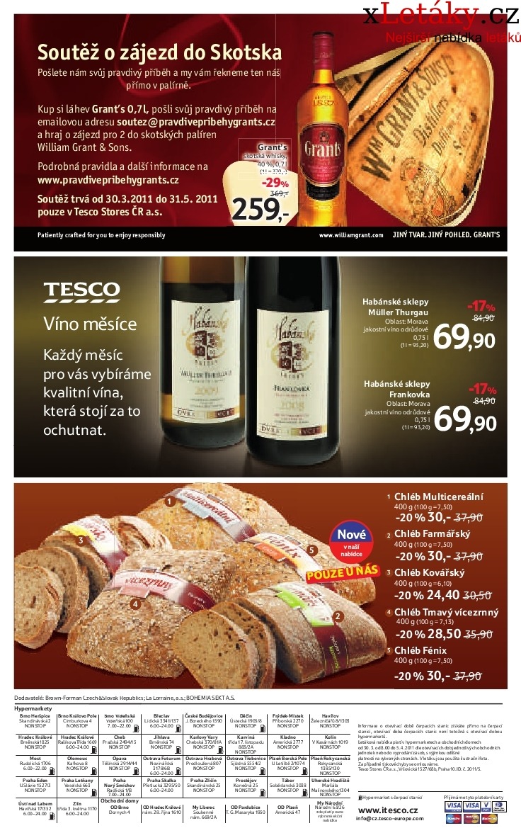 leták Tesco leták strana 1 leták Tesco leták strana 1