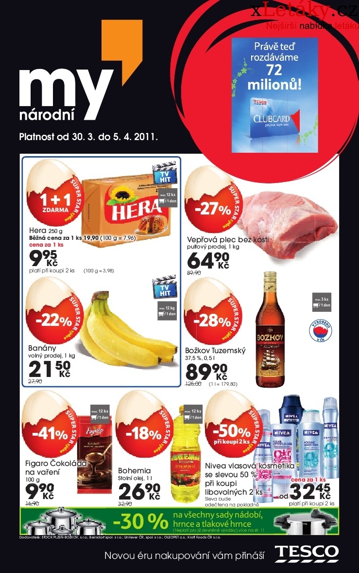 leták Tesco akční leták strana 1 leták Tesco akční leták strana 1