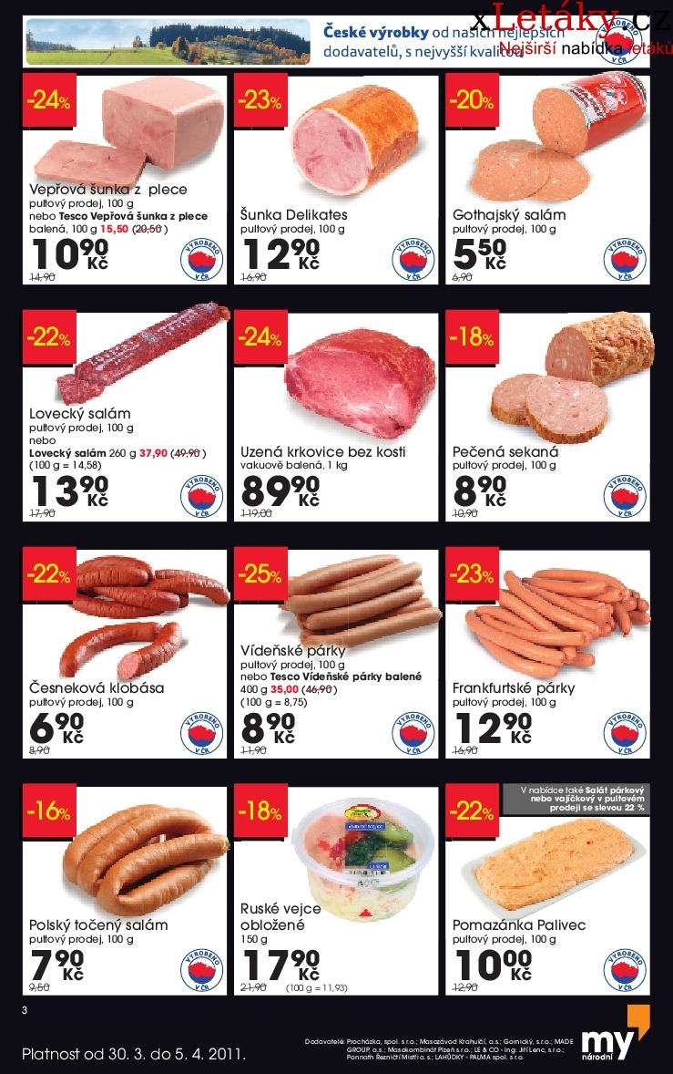 leták Tesco akční leták strana 1 leták Tesco akční leták strana 1