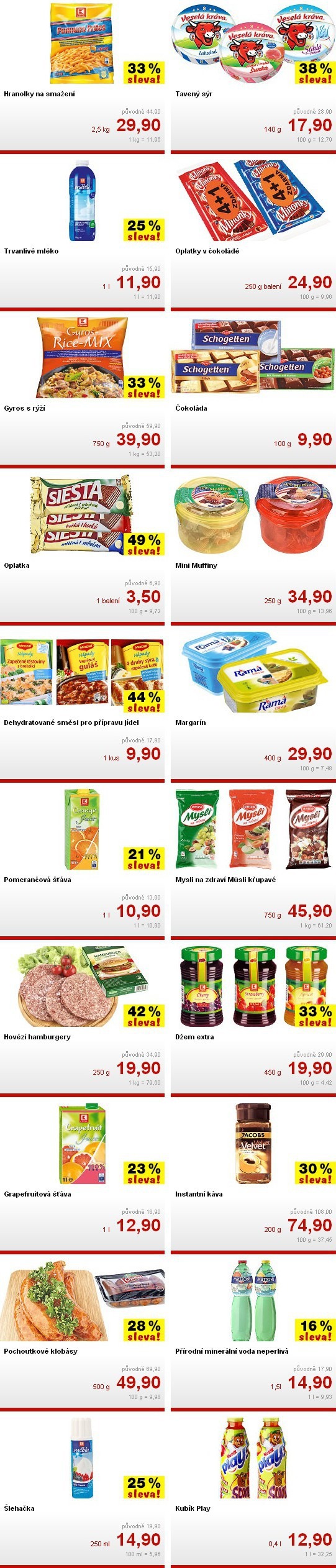 leták Kaufland strana 1 leták Kaufland strana 1