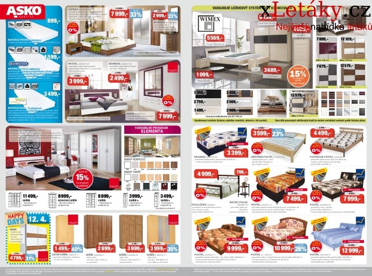 leták Asko nábytek akční leták strana 1 leták Asko nábytek akční leták strana 1
