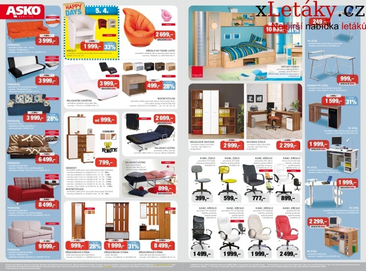 leták Asko nábytek akční leták strana 1 leták Asko nábytek akční leták strana 1