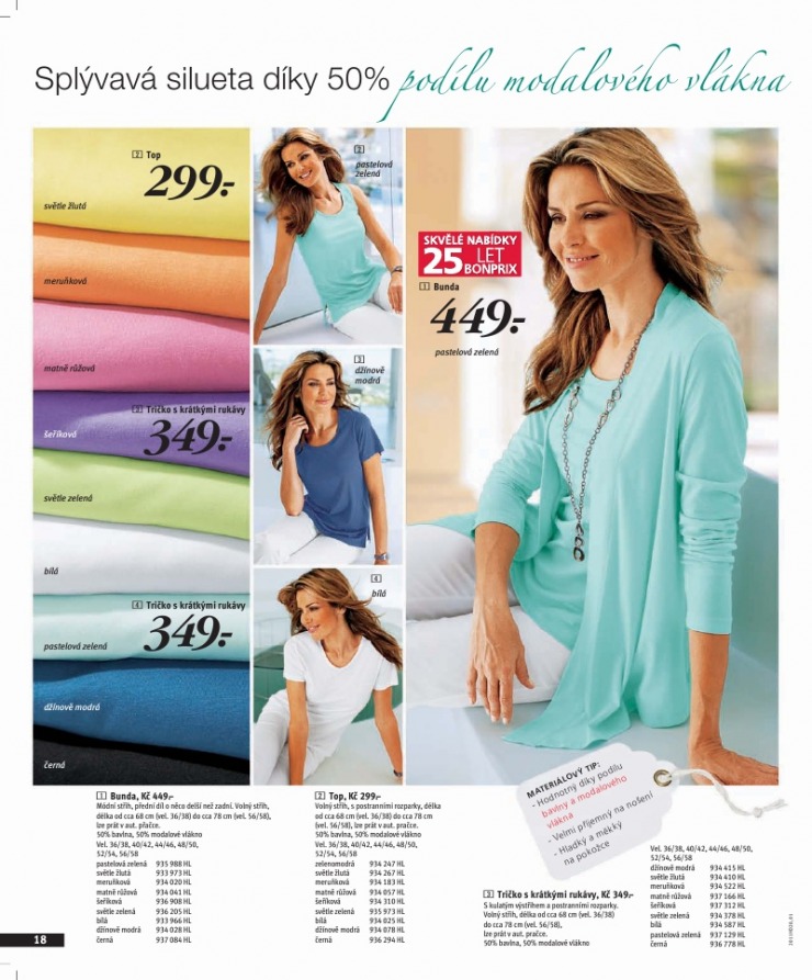 leták Bonprix strana 1 leták Bonprix strana 1