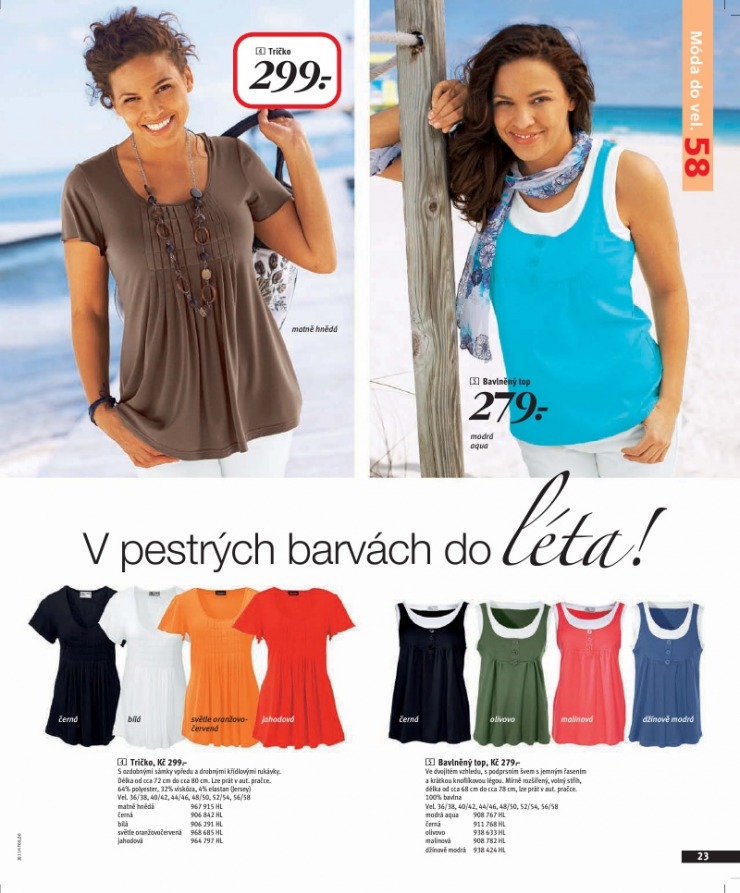 leták Bonprix strana 1 leták Bonprix strana 1