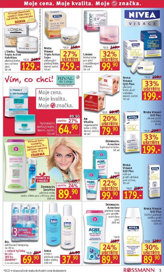 leták Rossmann strana 1 leták Rossmann strana 1