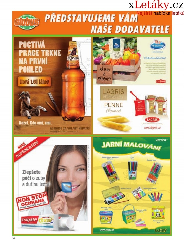 leták Globus aktuální leták  strana 1 leták Globus aktuální leták strana 1