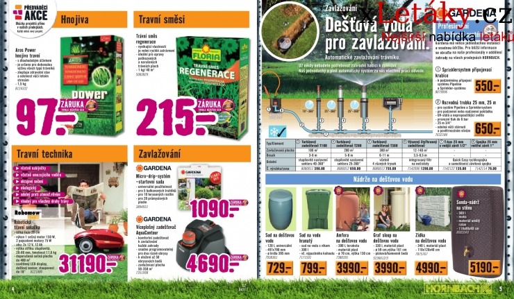 leták Hornbach leták strana 1 leták Hornbach leták strana 1