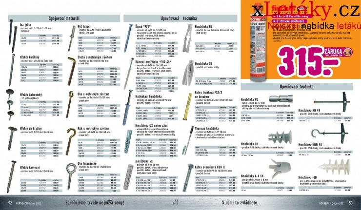 leták Hornbach leták strana 1 leták Hornbach leták strana 1