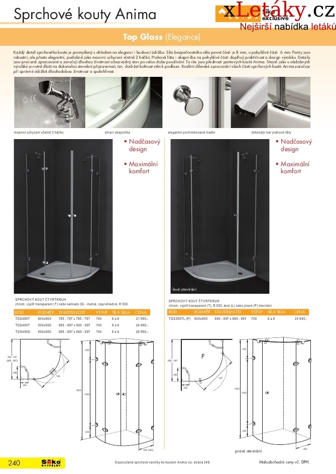 leták Siko koupelny leták - 4.část strana 1 leták Siko koupelny leták - 4.část strana 1