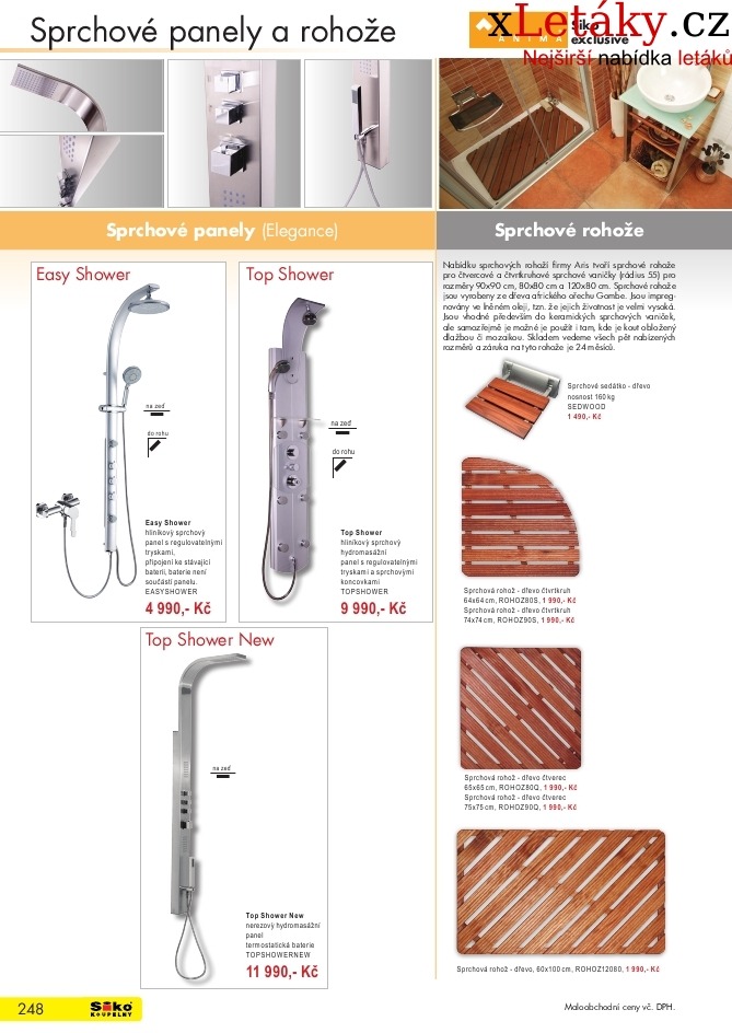 leták Siko koupelny leták - 4.část strana 1 leták Siko koupelny leták - 4.část strana 1