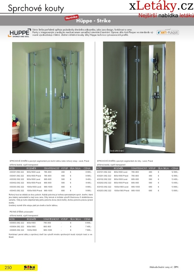 leták Siko koupelny leták - 4.část strana 1 leták Siko koupelny leták - 4.část strana 1