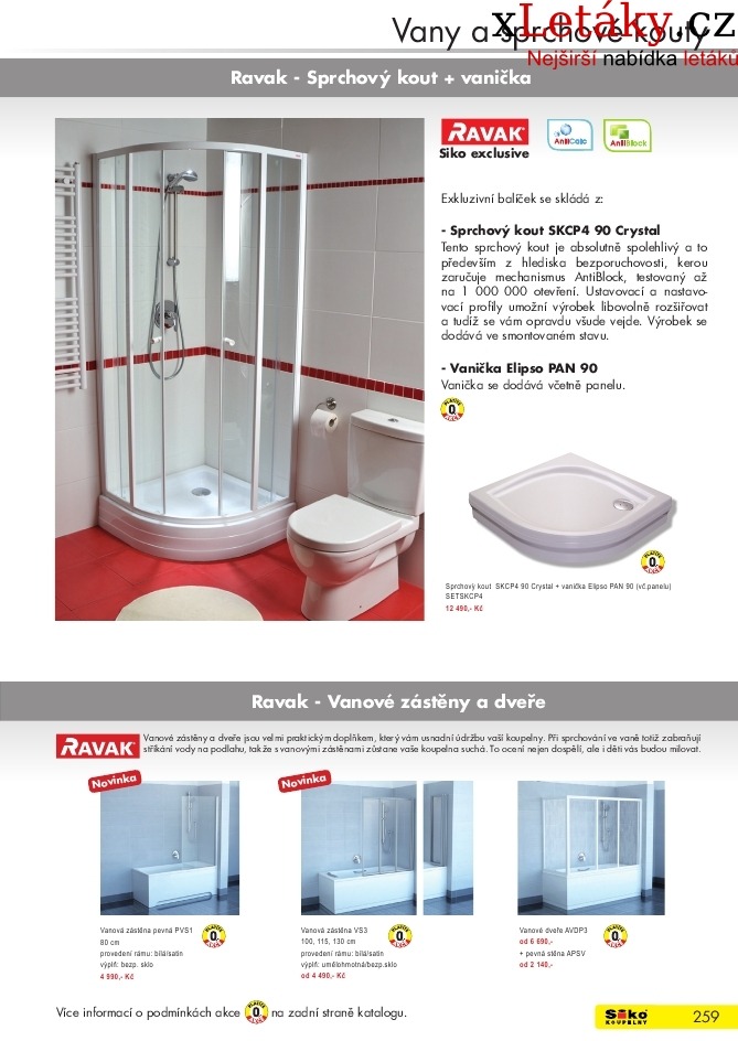 leták Siko koupelny leták - 4.část strana 1 leták Siko koupelny leták - 4.část strana 1