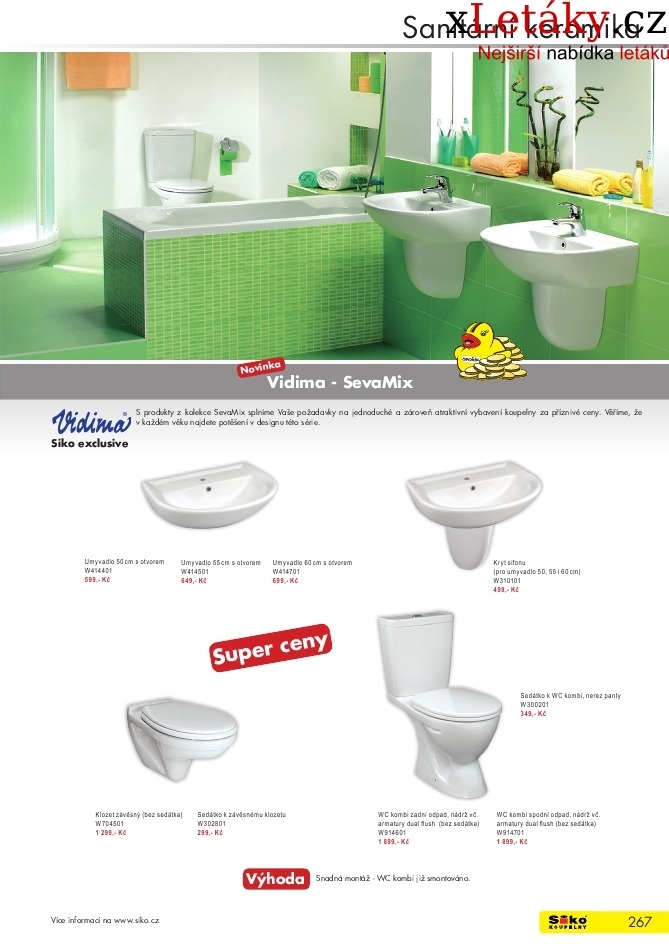 leták Siko koupelny leták - 4.část strana 1 leták Siko koupelny leták - 4.část strana 1