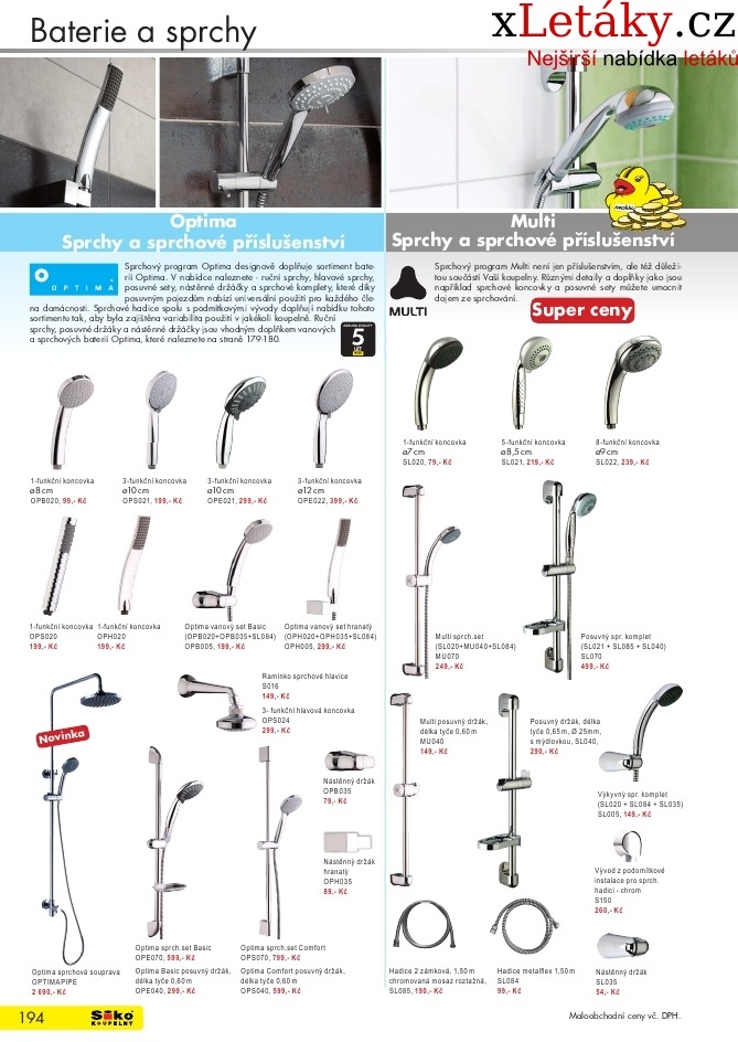 leták Siko koupelny leták - 3.část strana 1 leták Siko koupelny leták - 3.část strana 1