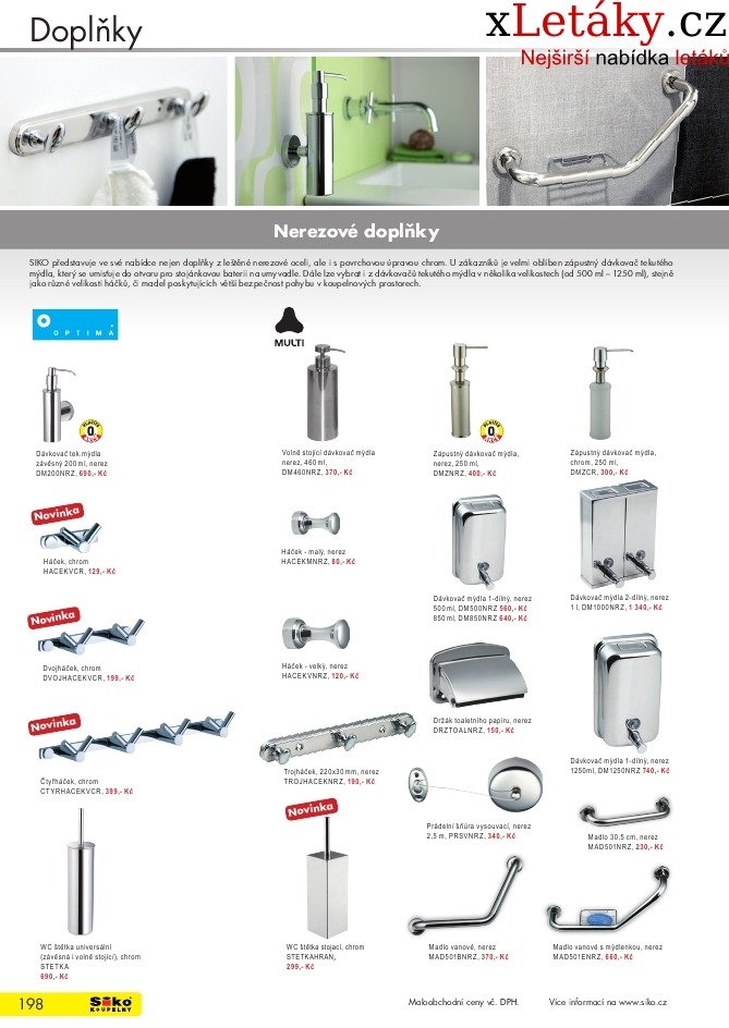 leták Siko koupelny leták - 3.část strana 1 leták Siko koupelny leták - 3.část strana 1