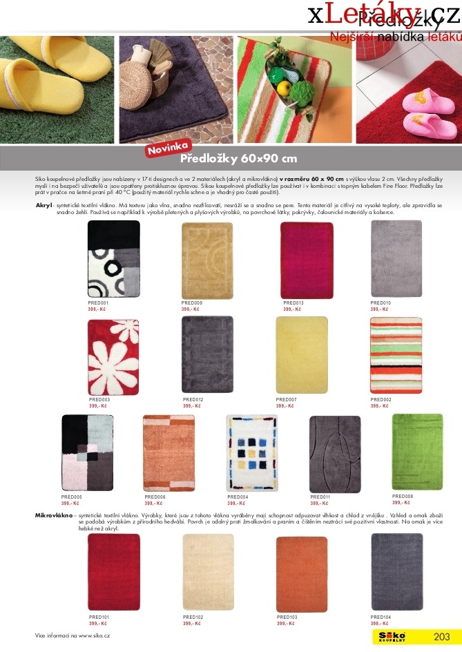 leták Siko koupelny leták - 3.část strana 1 leták Siko koupelny leták - 3.část strana 1