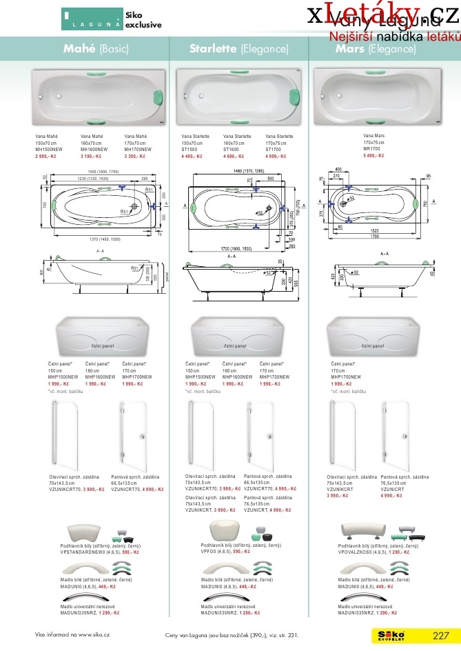 leták Siko koupelny leták - 3.část strana 1 leták Siko koupelny leták - 3.část strana 1