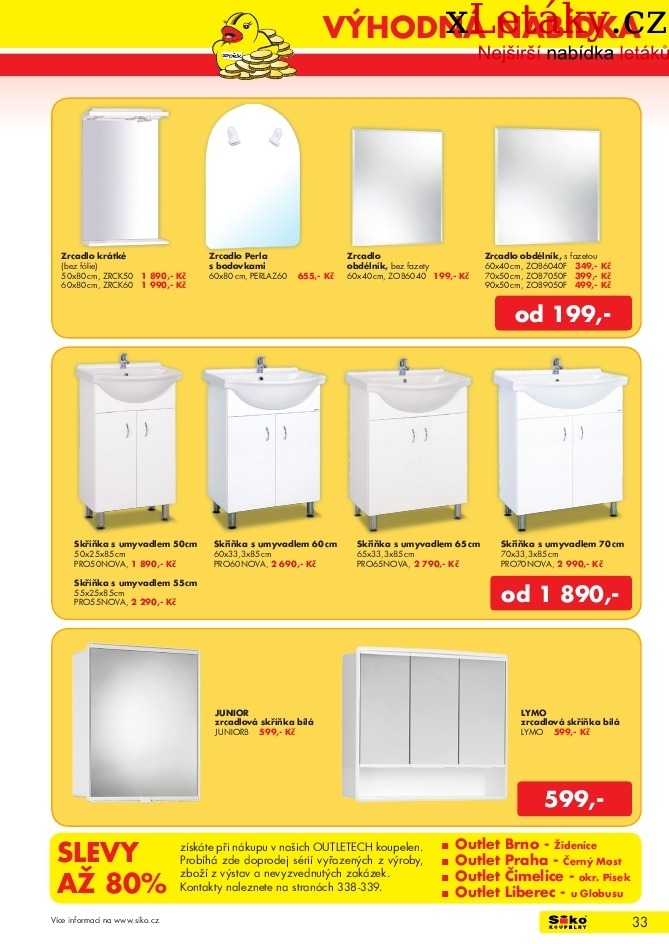 leták Siko koupelny leták - 1.část strana 1 leták Siko koupelny leták - 1.část strana 1