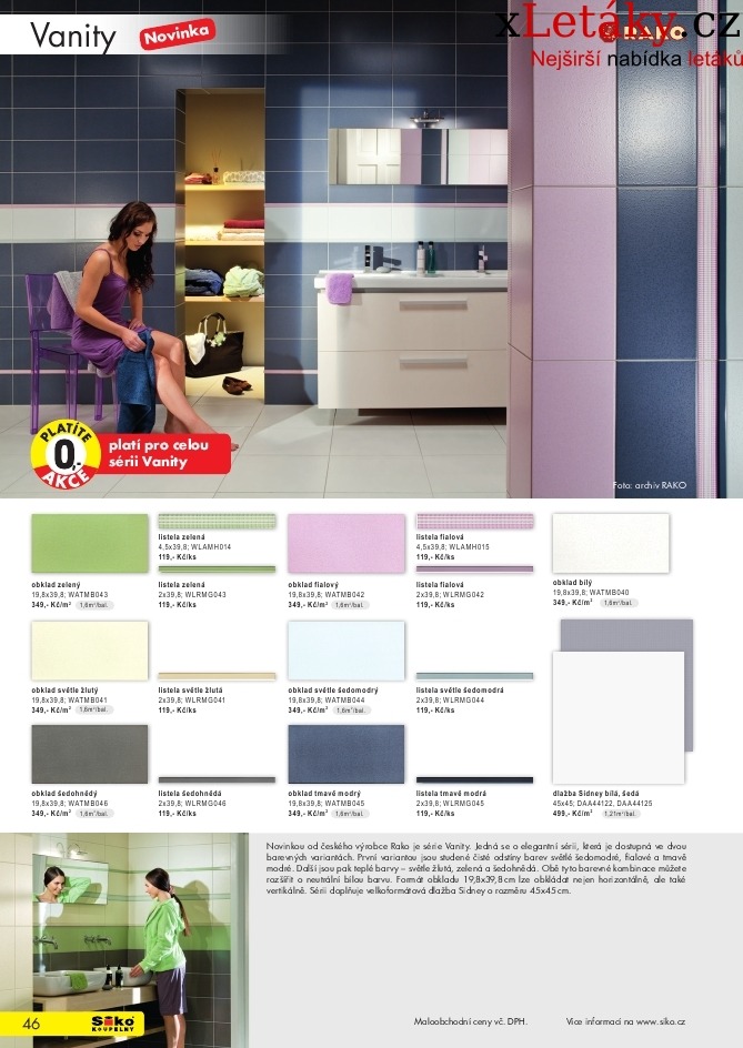 leták Siko koupelny leták - 1.část strana 1 leták Siko koupelny leták - 1.část strana 1