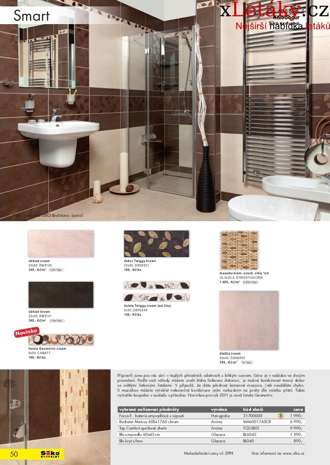 leták Siko koupelny leták - 1.část strana 1 leták Siko koupelny leták - 1.část strana 1