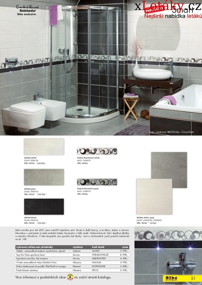 leták Siko koupelny leták - 1.část strana 1 leták Siko koupelny leták - 1.část strana 1