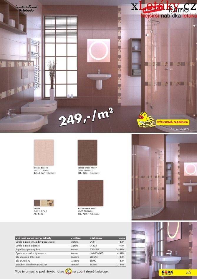 leták Siko koupelny leták - 1.část strana 1 leták Siko koupelny leták - 1.část strana 1