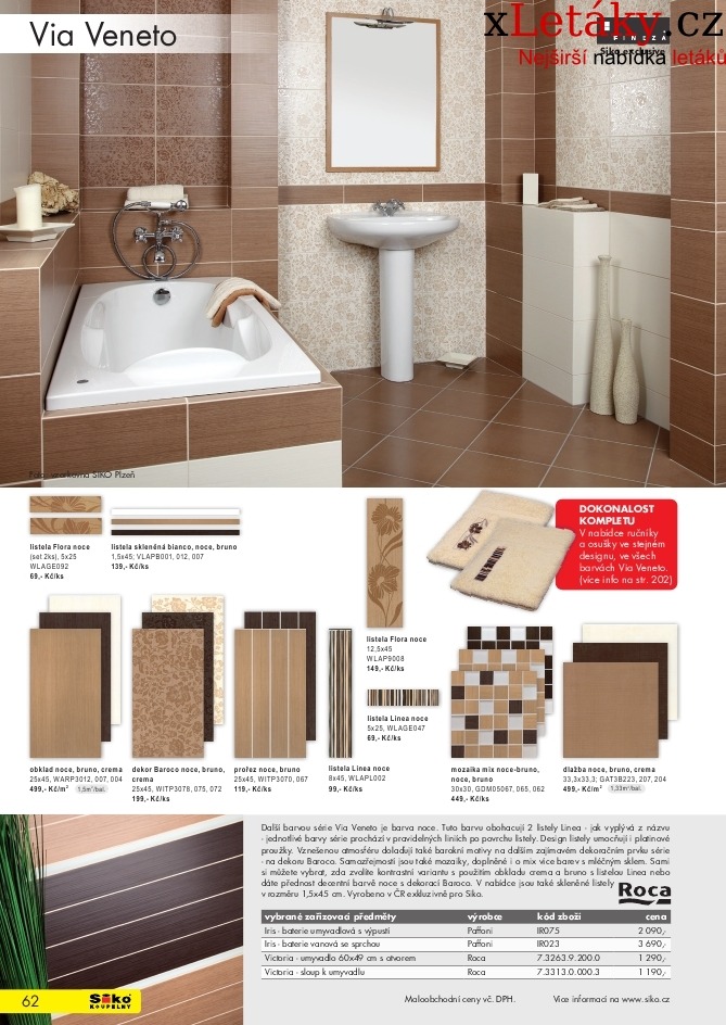 leták Siko koupelny leták - 1.část strana 1 leták Siko koupelny leták - 1.část strana 1