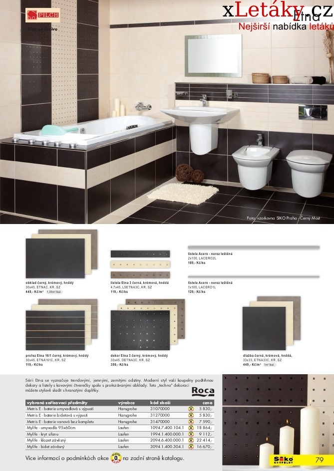 leták Siko koupelny leták - 1.část strana 1 leták Siko koupelny leták - 1.část strana 1