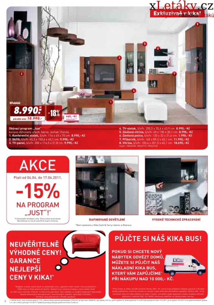 leták Kika nábytek aktuální leták strana 1 leták Kika nábytek aktuální leták strana 1