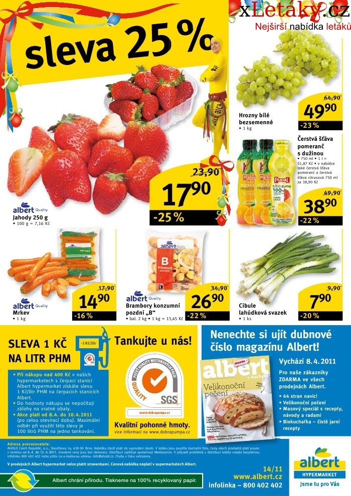 leták Albert Hypermarket akční leták strana 1 leták Albert Hypermarket akční leták strana 1