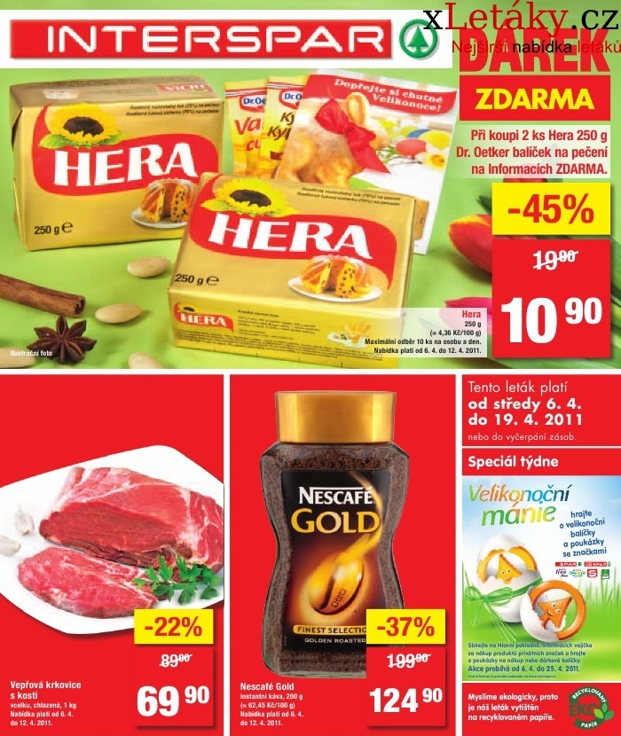 leták Interspar aktuální leták strana 1 leták Interspar aktuální leták strana 1