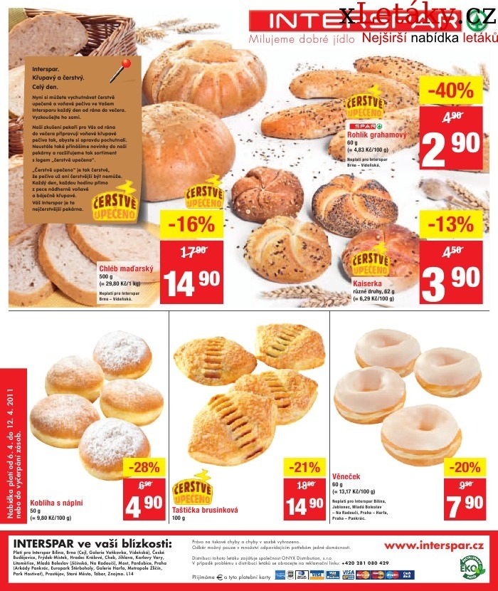 leták Interspar aktuální leták strana 1 leták Interspar aktuální leták strana 1