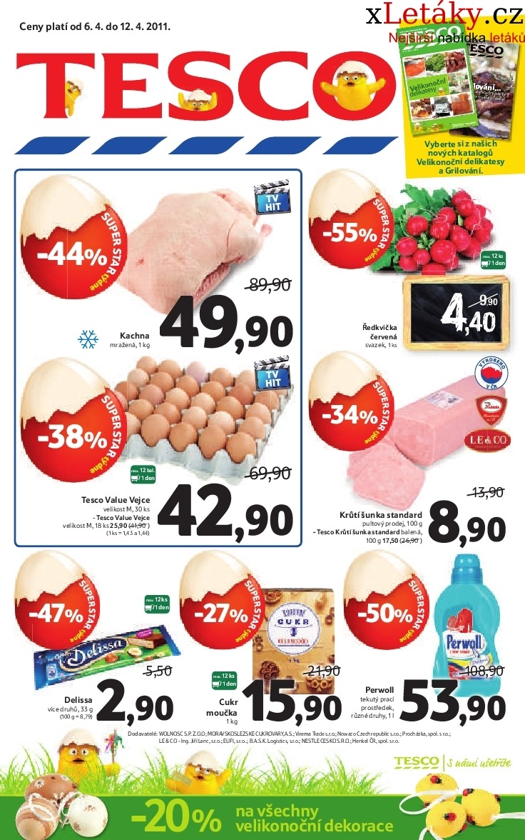 leták Tesco akční leták strana 1 leták Tesco akční leták strana 1