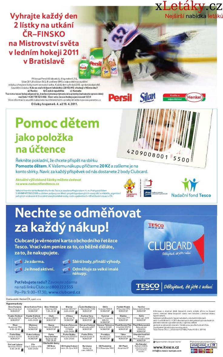 leták Tesco akční leták strana 1 leták Tesco akční leták strana 1