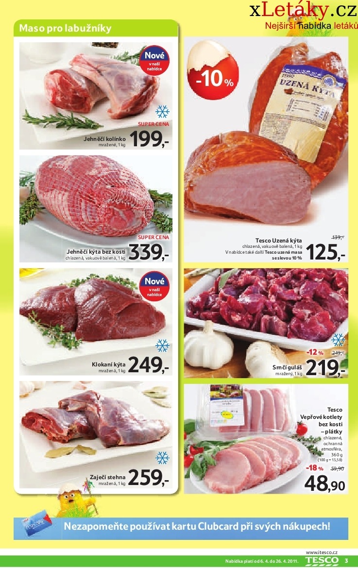 leták Tesco leták strana 1 leták Tesco leták strana 1