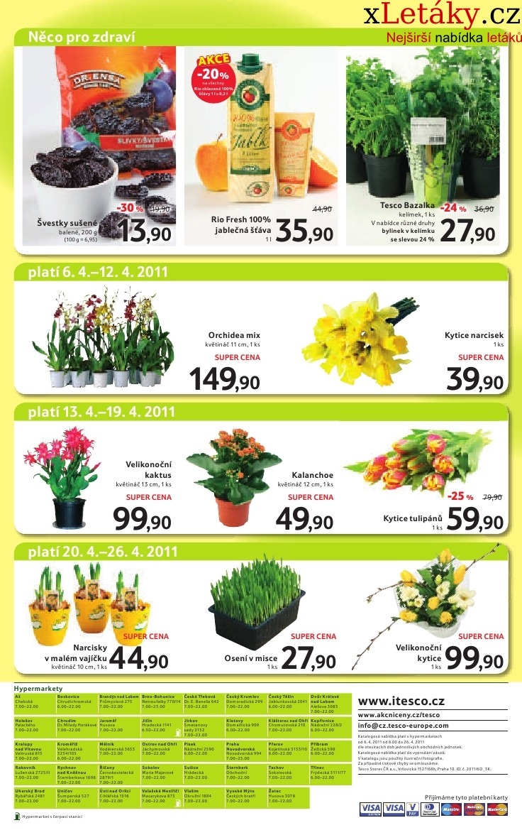 leták Tesco aktuální leták strana 1 leták Tesco aktuální leták strana 1