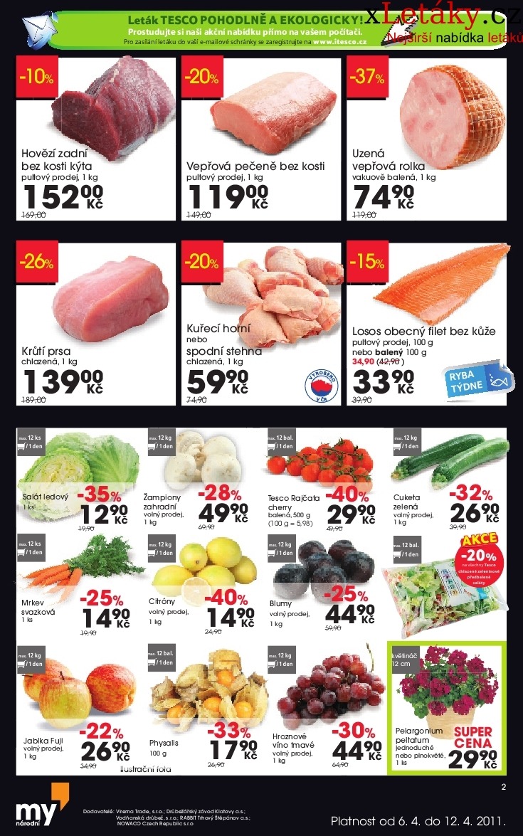 leták Tesco aktuální leták strana 1 leták Tesco aktuální leták strana 1