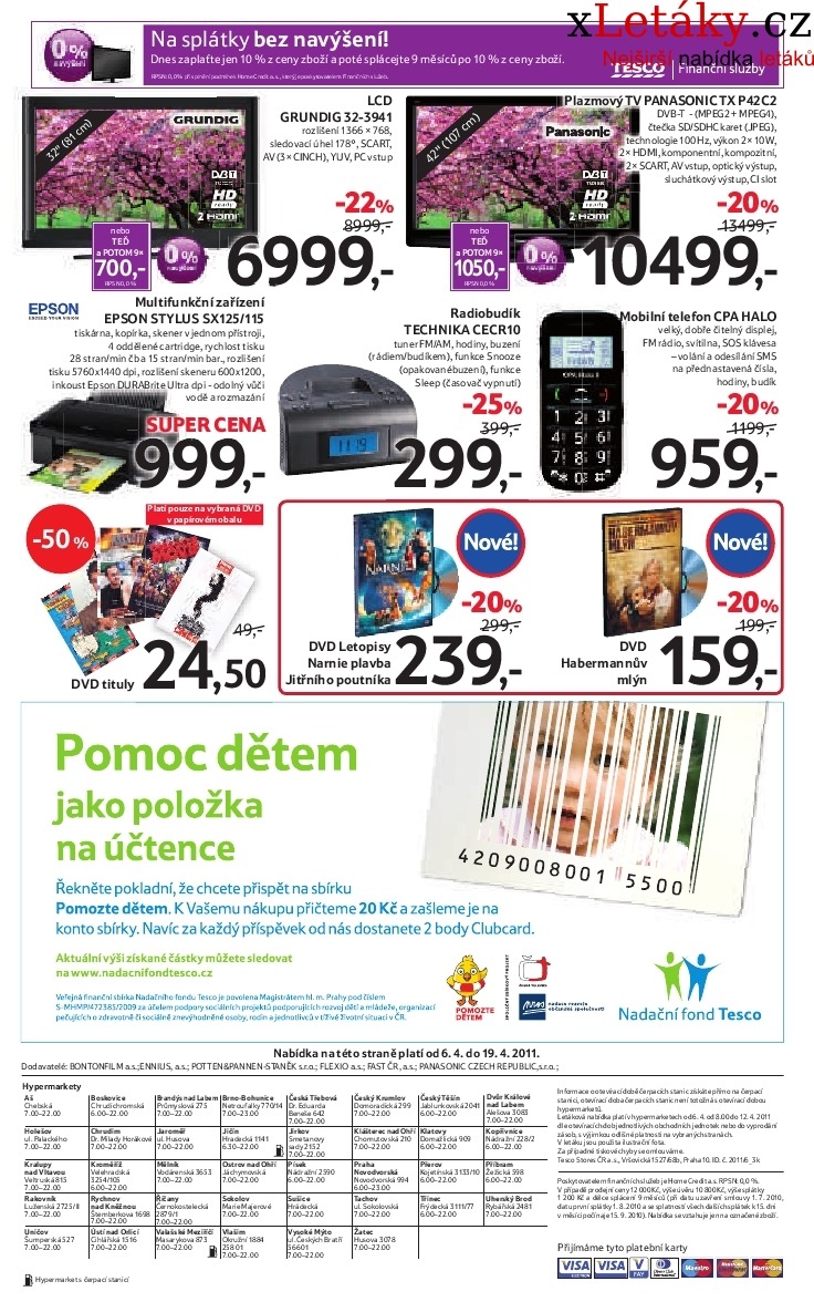 leták Tesco leták strana 1 leták Tesco leták strana 1