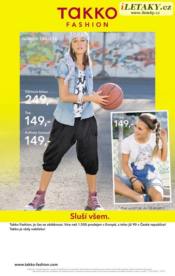 leták Takko fashion strana 1 leták Takko fashion strana 1