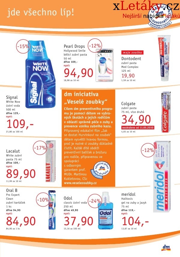 let�k Dm drogerie aktu�ln� let�k strana 1