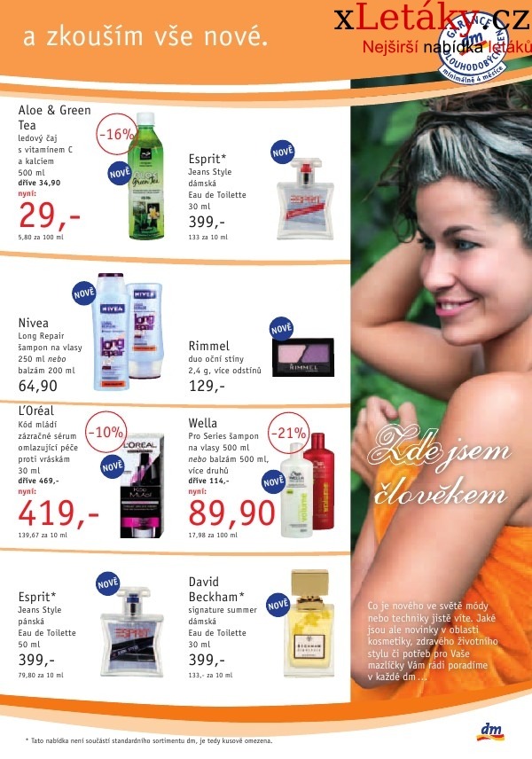 let�k Dm drogerie aktu�ln� let�k strana 1