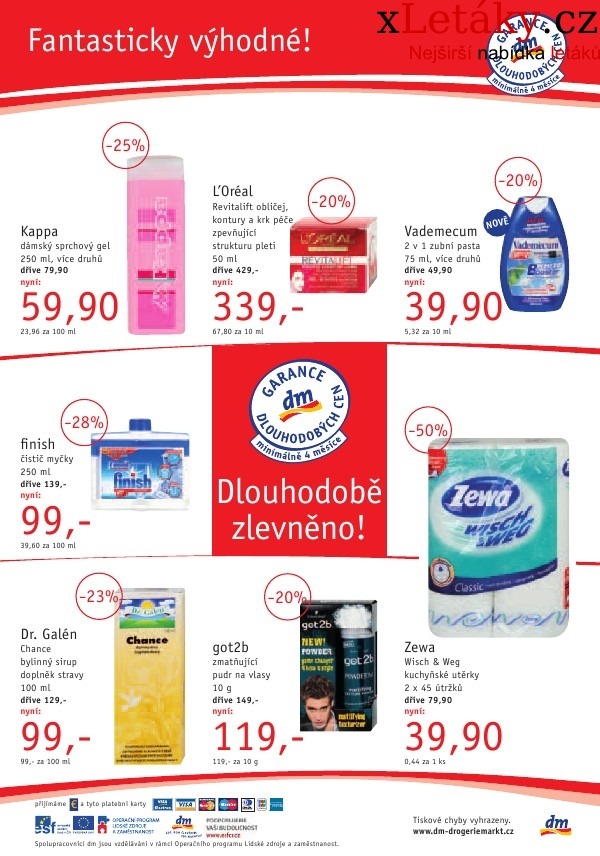 leták Dm drogerie aktuální leták strana 1 leták Dm drogerie aktuální leták strana 1