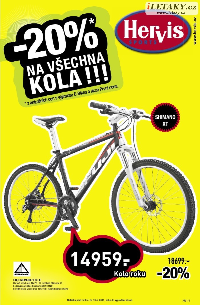 leták Hervis strana 1 leták Hervis strana 1