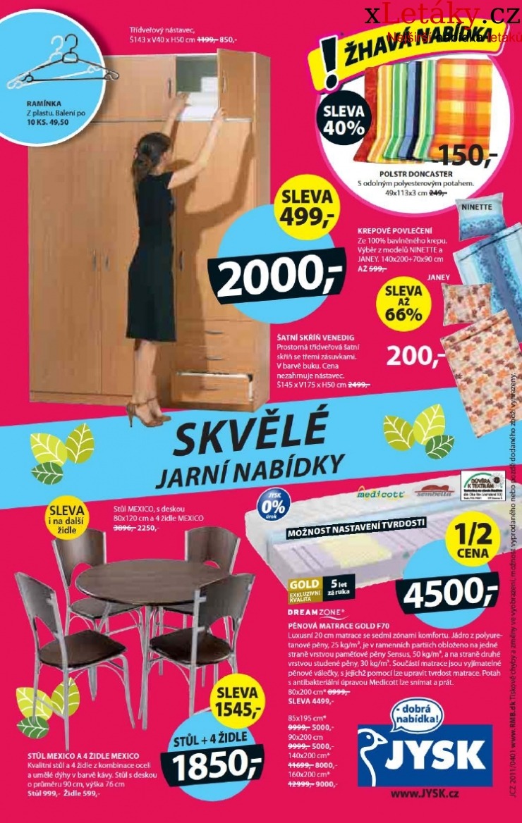 leták Jysk aktuální leták strana 1 leták Jysk aktuální leták strana 1