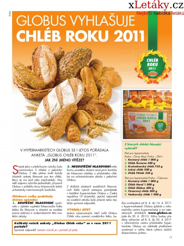 let�k Globus ak�n� let�k strana 1